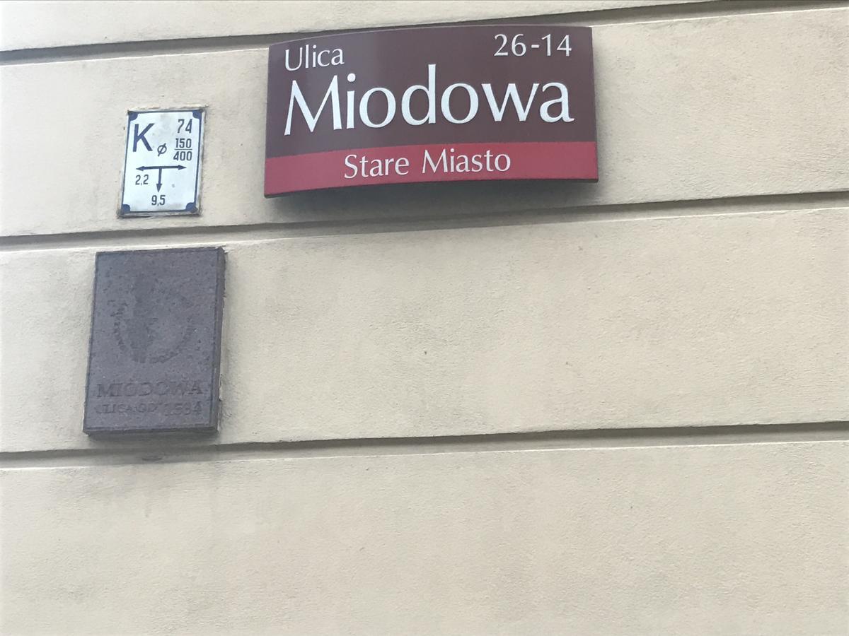 Stare Miasto Miodowa 26 Lägenhet Warszawa Exteriör bild