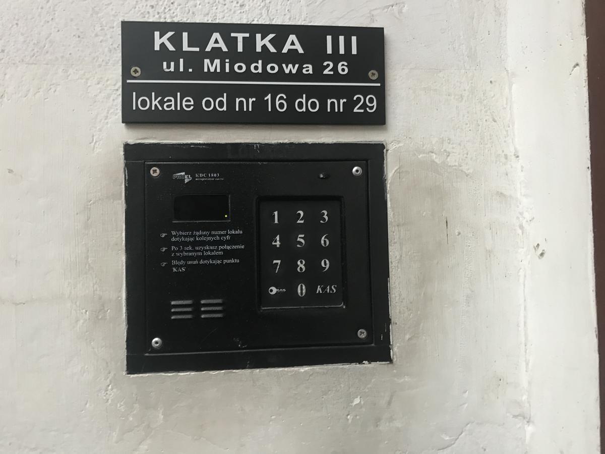 Stare Miasto Miodowa 26 Lägenhet Warszawa Exteriör bild